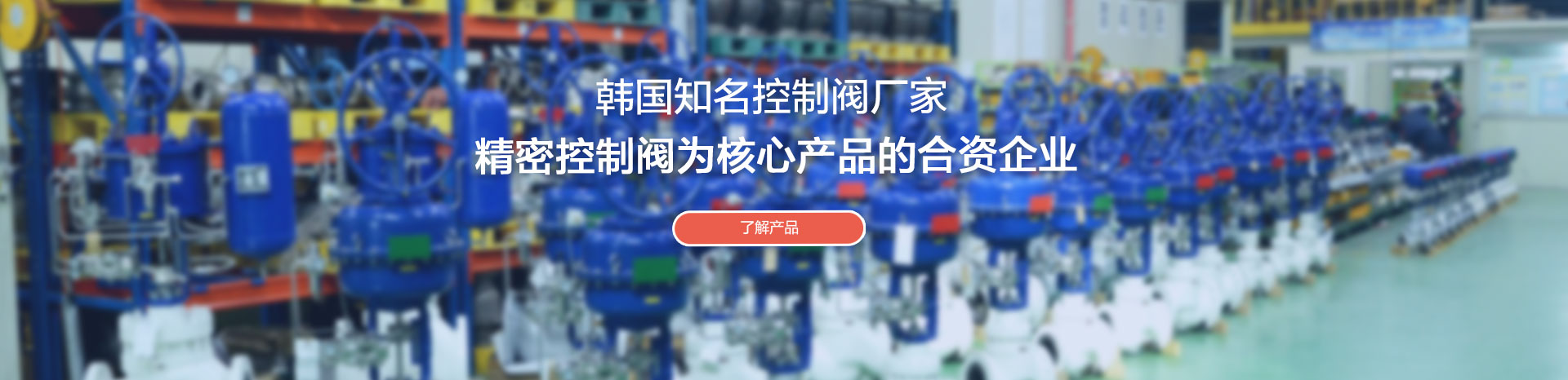 韩国精密控制阀、调节阀厂家